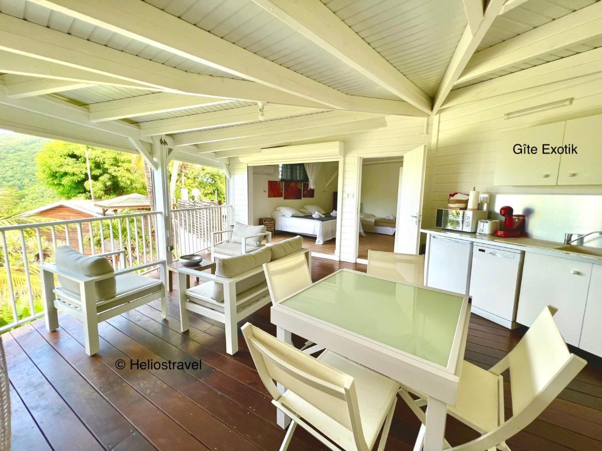Residence O Coeur De Deshaies Appartements Exotik Et Tropikal Luaran gambar